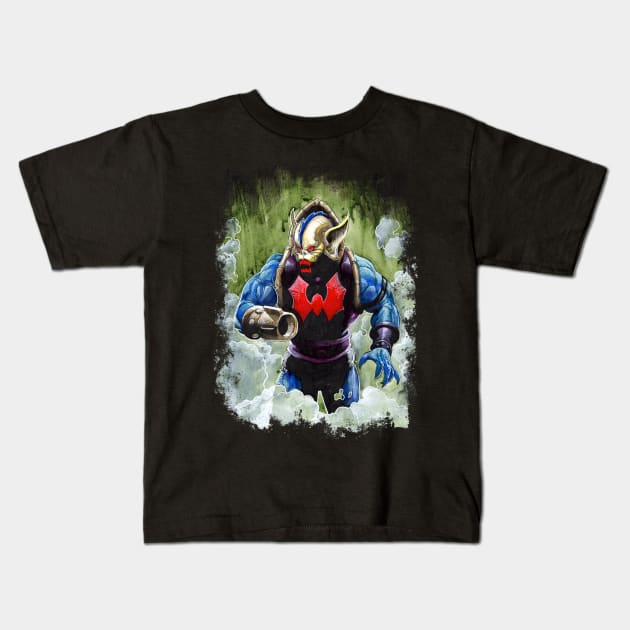 Master of Evil Kids T-Shirt by chudd